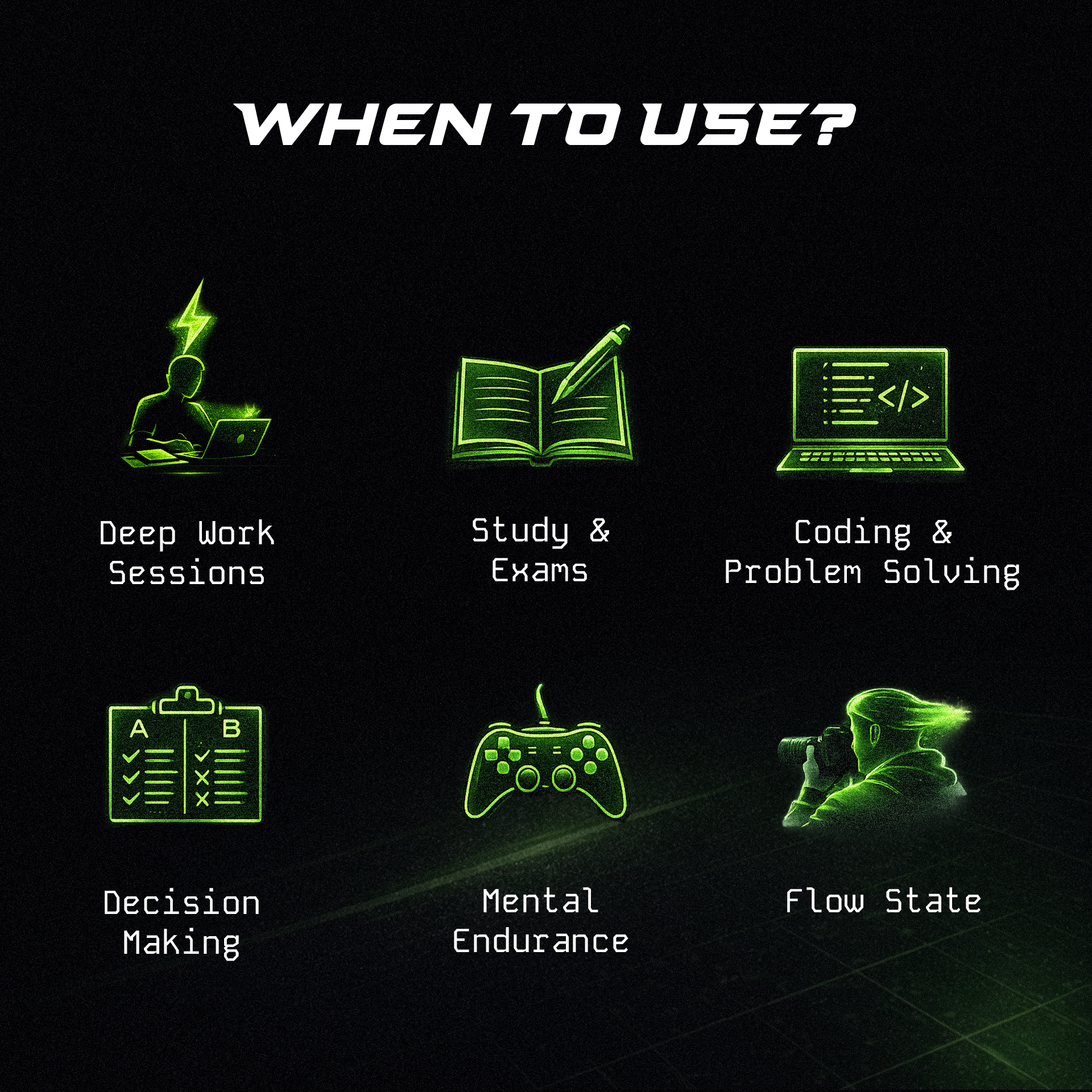 Nurox Focus Pouches – 5 Pack